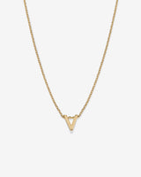 Just For You Initial Necklace — V