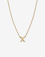Just For You Initial Necklace — X