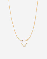 Just For Luck Hamsa Necklace