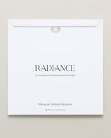 Radiance Marquise Solitaire Necklace