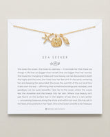 Sea Seeker & Grit Layered Necklace Set