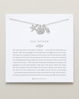 Sea Seeker & Grit Layered Necklace Set