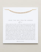 Love The Sky You're Under Pave Necklace