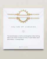 You Are My Sunshine Bracelet Set