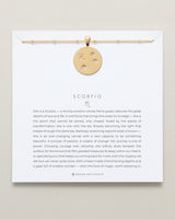 Scorpio — Zodiac Necklace