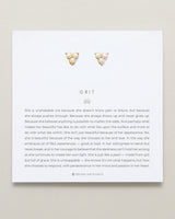 Grit Stud Earrings