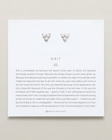 Grit Stud Earrings