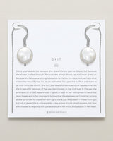 Grit Threader Earrings