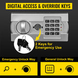 Digital Depository Safe 1.7 Cubic Feet Made of Carbon Steel Electronic Code