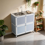 Utility Sink with Cabinet, Freestanding Utility Sink