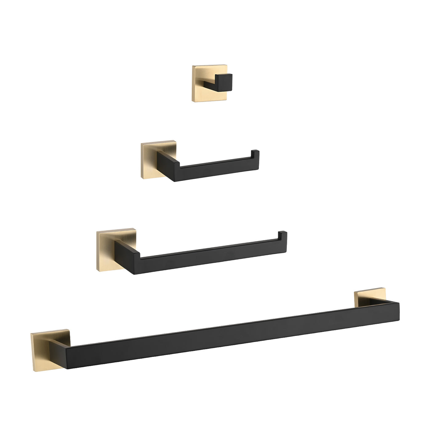 4-Piece Bathroom Hardware Set