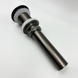 Stainless Steel Pop Up Sink Drain Stopper, Vessel Vanity