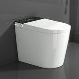 Compact Smart Toilet with Bidet Seat Built-in, Modern Tankless Design