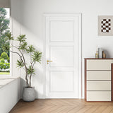 28" X 80" Primed Solid Core Interior Slab Door 3-Panel