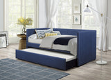 Daybed with Trundle Wood Sleeper Blue
