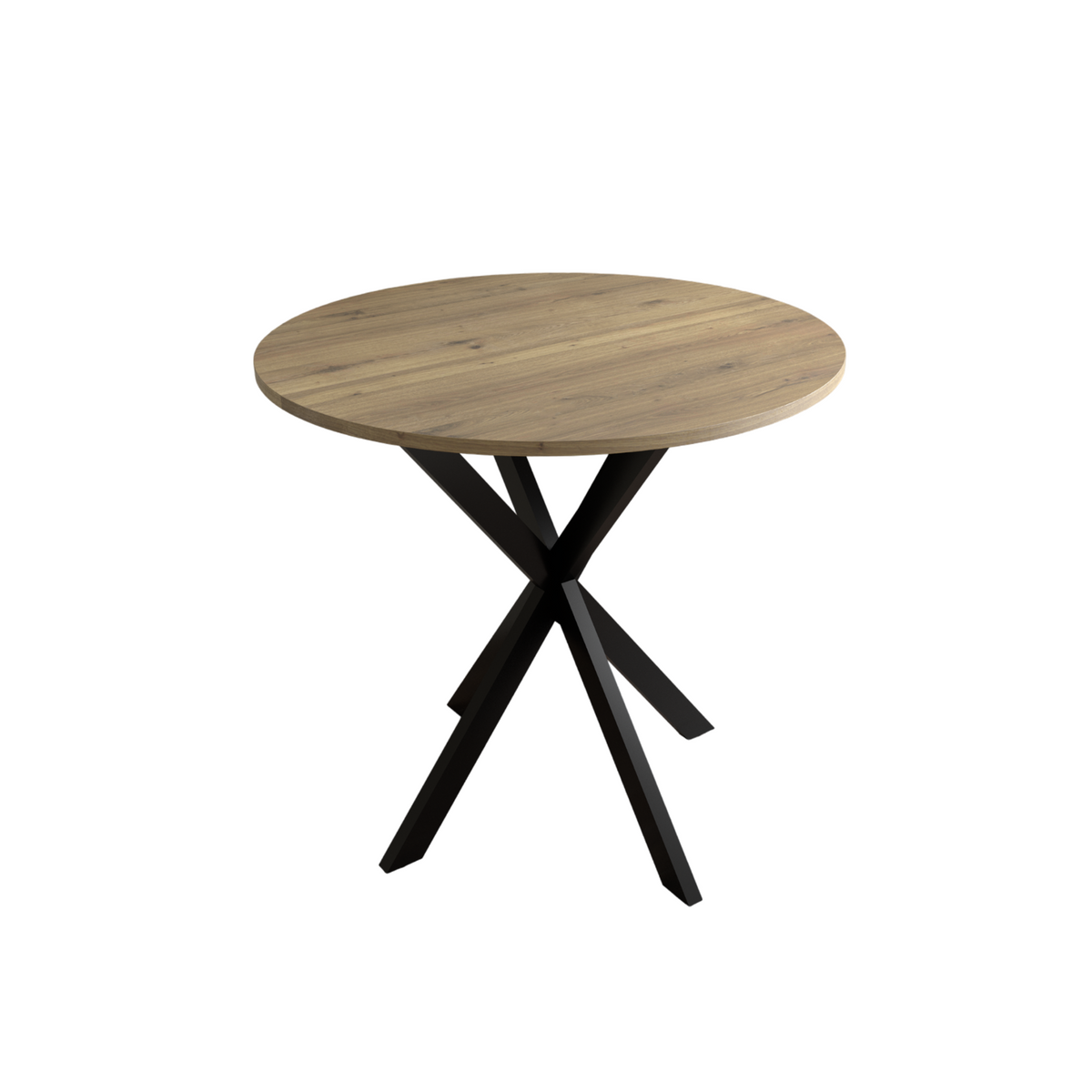 Engineered Wood Dining Table Rustic Brown 41"