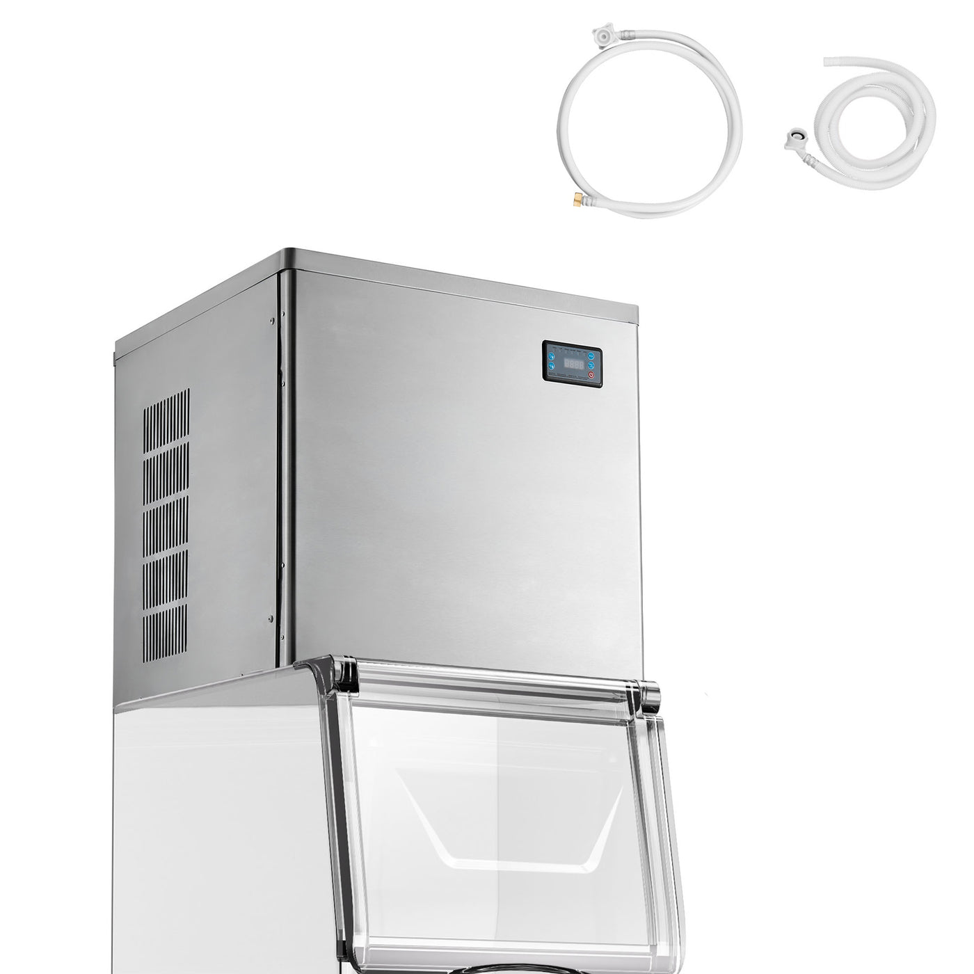 Commercial Ice Maker 650 Lbs/Day Stainless Steel Head