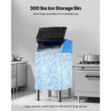 Commercial Ice Maker Storage Bin, 300 LBS Capacity Ice-Bin