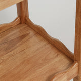 Rubberwood Nightstand Natural