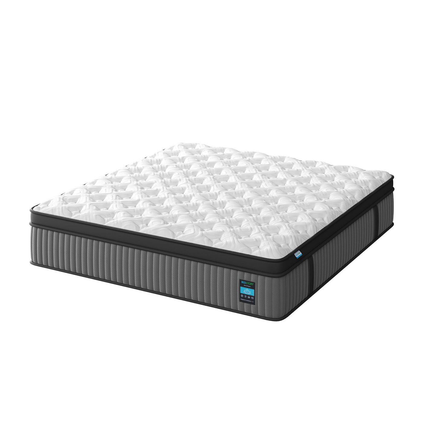 14 Inch King Hybrid Mattress Memory Foam Pocket Spring Cooling