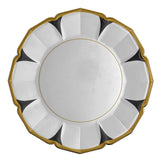 Black Daisy Dinner Plates