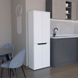 Herrin 4-Door Kitchen Pantry Storage Cabinet 5 Shelves