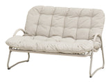 Metal Outdoor Chair Off White