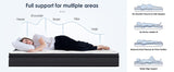 Queen Size 12 Inch Hybrid Mattress Medium Firm Pocketed Innerspring
