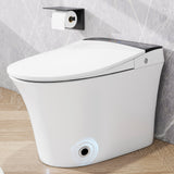 Heated Seat Smart Toilet, One Piece Toilet, Automatic Flush Tankless Toilet w...
