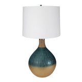 Glass Table Lamp 16" x 28.5