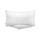 Set of 2 Bed Pillow White