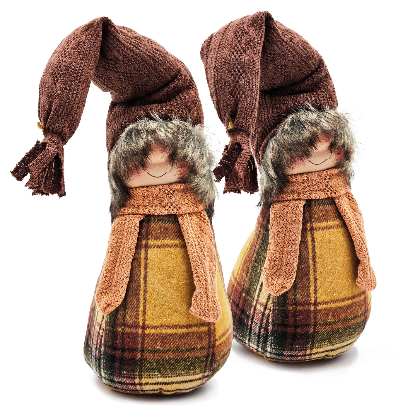 Fall Gnome Decorations for Thanksgiving Table - 2 Piece Set