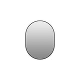 24" x 32" Capsule Bathroom Mirror, Framed Vanity Mirror with Aluminum Frame