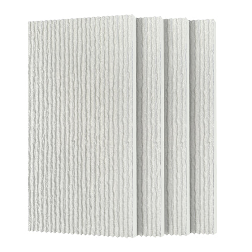 3D Faux Stone Wall Panels, 4 PCS PU Wainscoting Panel for Interior Wall Decor