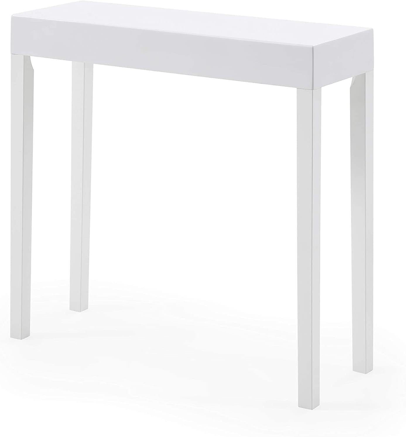 Modern White Console Sofa Table