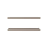 Floating Wall Shelves - Set of 2 - Matte Finish - 31.5" Wide