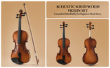 Professional 4/4 Full Size Violin Set - Durable, Lightweight Design