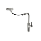 30" Drop-in Kitchen Sink with Pull-out Faucet and Soap Dispenser