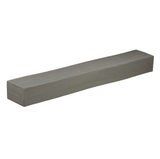60" Fir Wood Floating Shelf Fireplace Mantel Grey Solid Wood