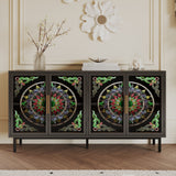60.3 "Decorative Cabinet with 4 doors