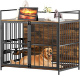 Dog Crate Furniture-Style Cages for Large Dogs Indoor Heavy Duty Super Sturdy