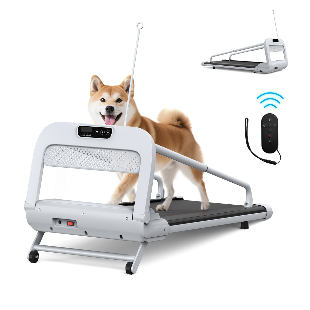 Smart Pet Treadmill Quiet Adjustable Speed Small Medium Dogs