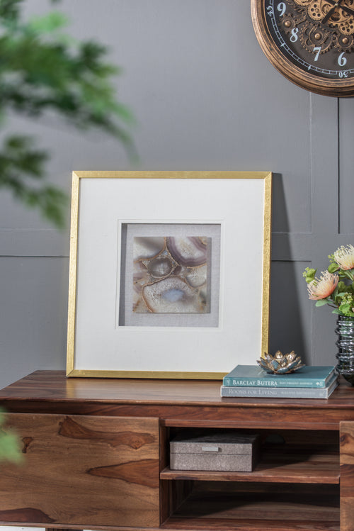 Remi Agate Shadow Box Wall Art 23.6x23.6