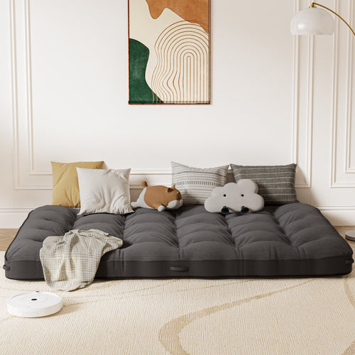 6" Full Size Foldable Floor Mattress Futon Sleeping Pad