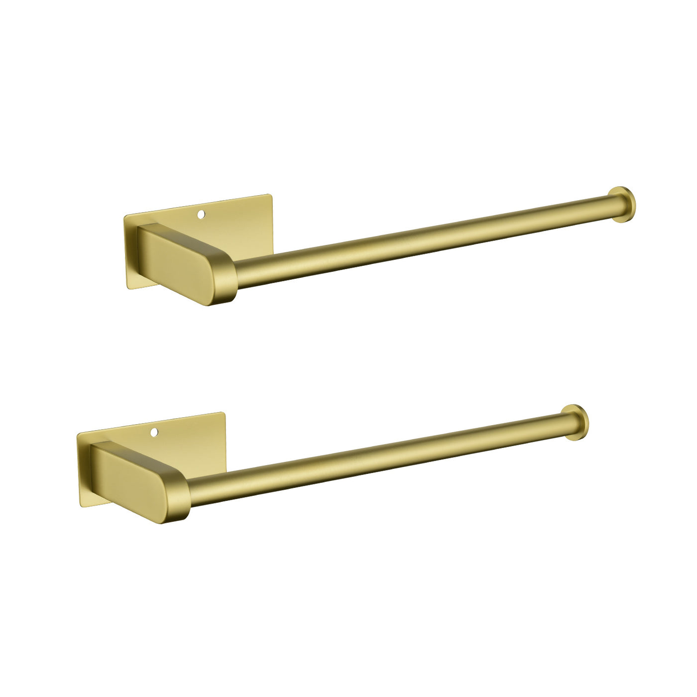 2 Pack Self-Adhesive Wall Mount Paper Towel Holder