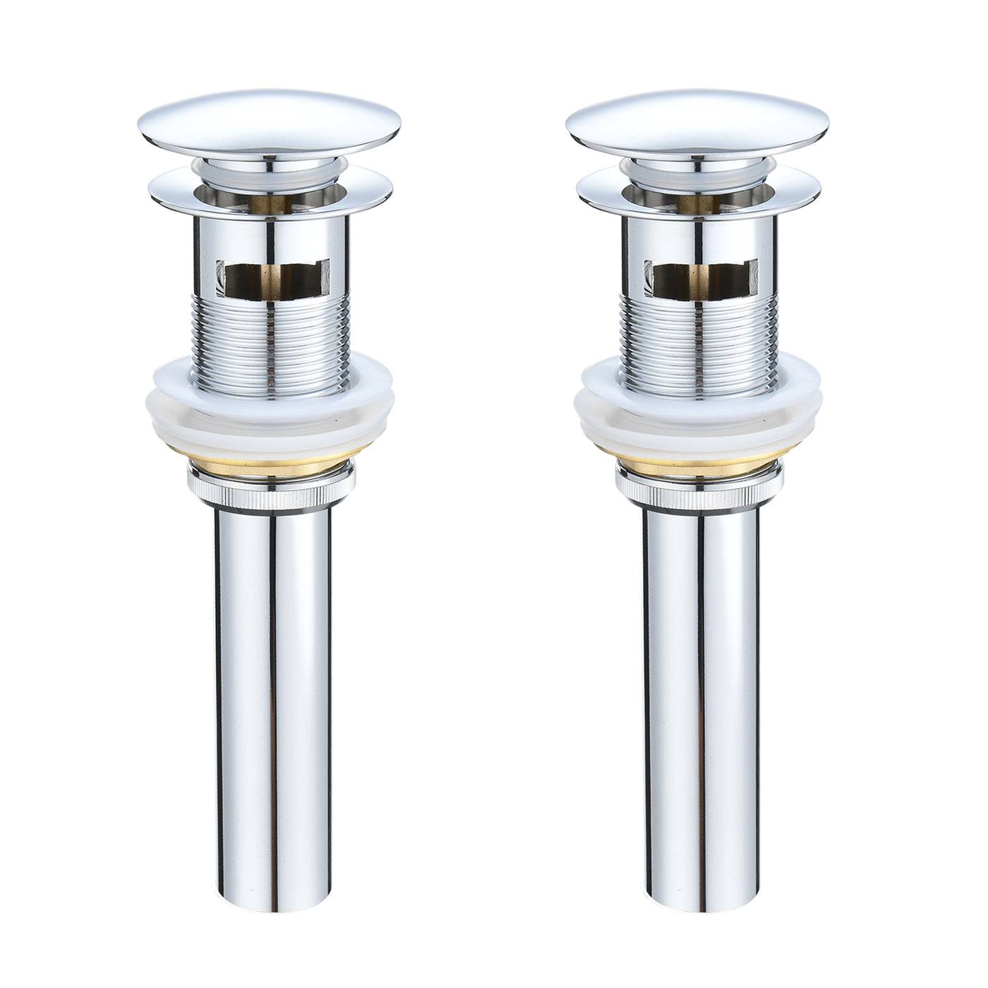 Bathroom Sink Pop Up Drain Stopper, 304 Stainless Steel Vessel