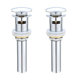 Bathroom Sink Pop Up Drain Stopper, 304 Stainless Steel Vessel