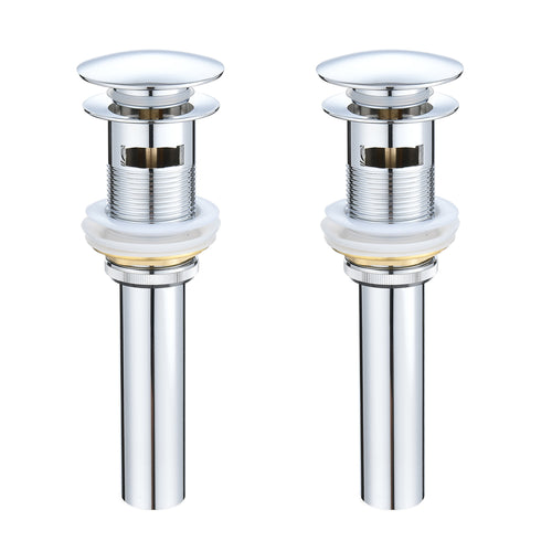 Bathroom Sink Pop Up Drain Stopper, 304 Stainless Steel Vessel