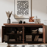 Sideboard Buffet Cabinet, Modern Accent Storage Sideboard