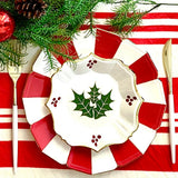 Candy Cane Christmas Party Set, Serves 8, 24 Pieces